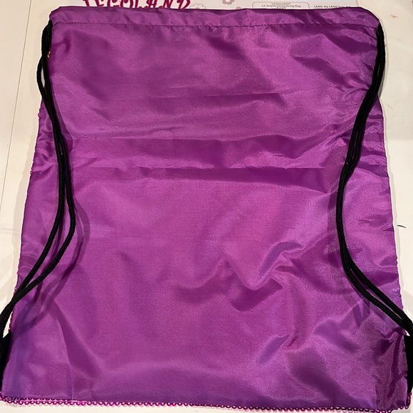 Sequin Drawstring Backpack - Picture 2 of 5
